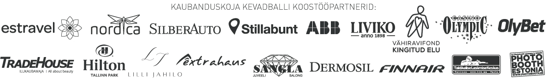 estravel, nordica, silberauto, stillabunt, abb, liviko, kingitud elu, olympic casino, tradehouse, hilton, lilli jahilo, extrahaus, sangla, dermosil, finnair, taktikalise laskmise keskus, photobooth